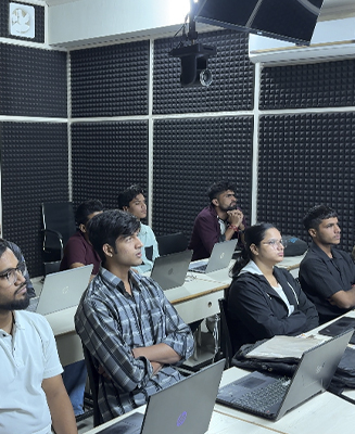 Professional web development and digital marketing student batch at Adwoks Academy Jaipur